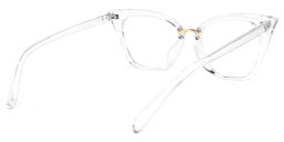 Chandrika Klar Cateye Brille4