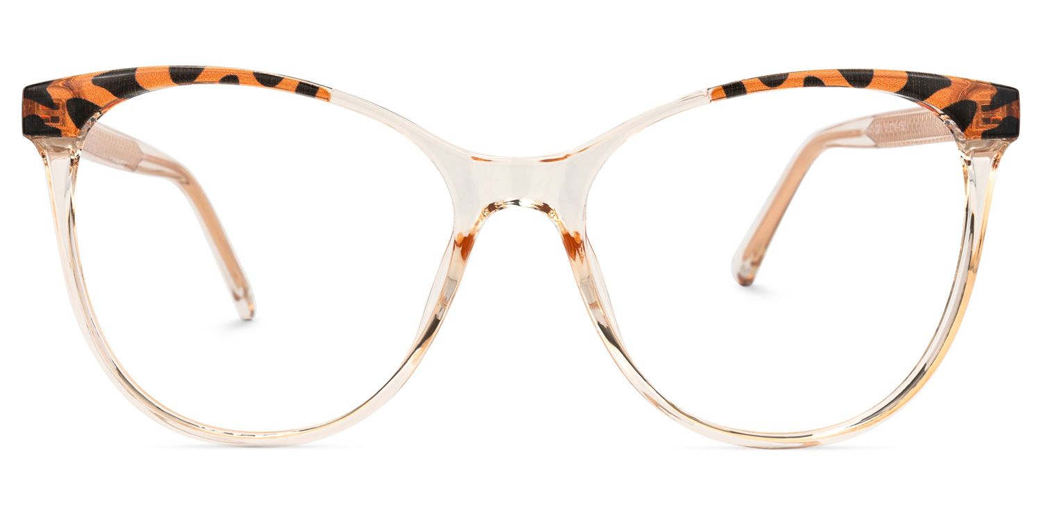 Nelson Gelb-Kristal Cateye Brille0