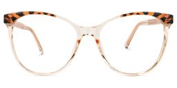 Nelson Gelb-Kristal Cateye Brille0