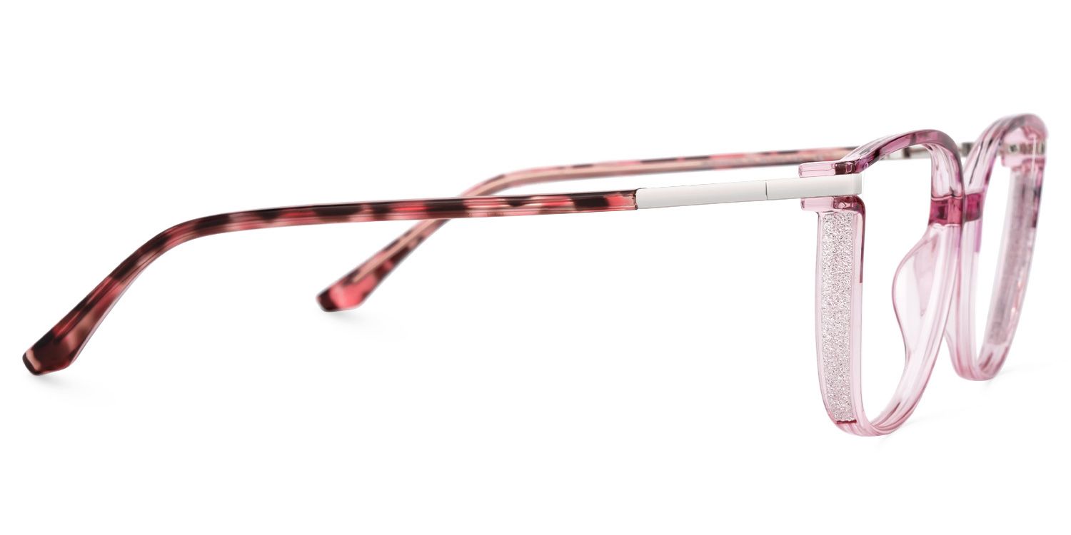 Walden Blumendruck-Rosa Cateye Brille2