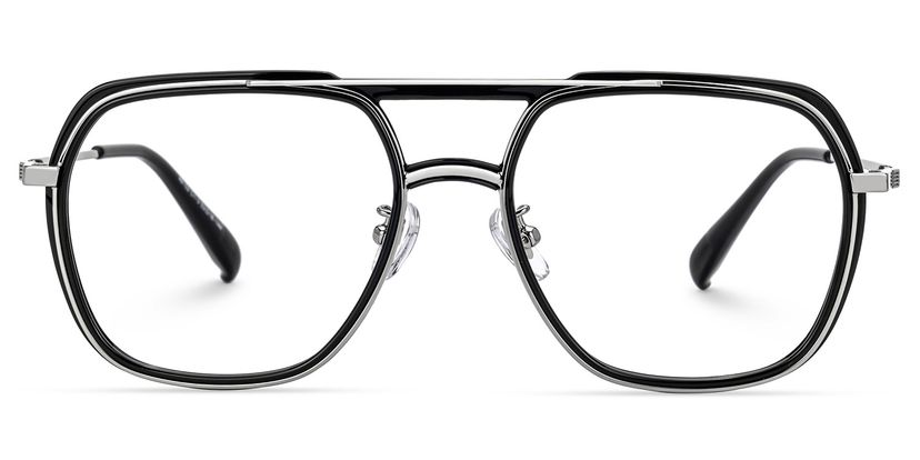 Rickey Schwarz Pilot Brille