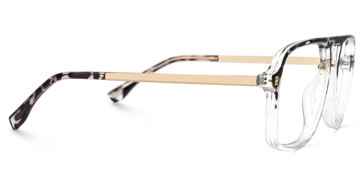 Berkeley Schwarz-Tortoise Pilot Brille3