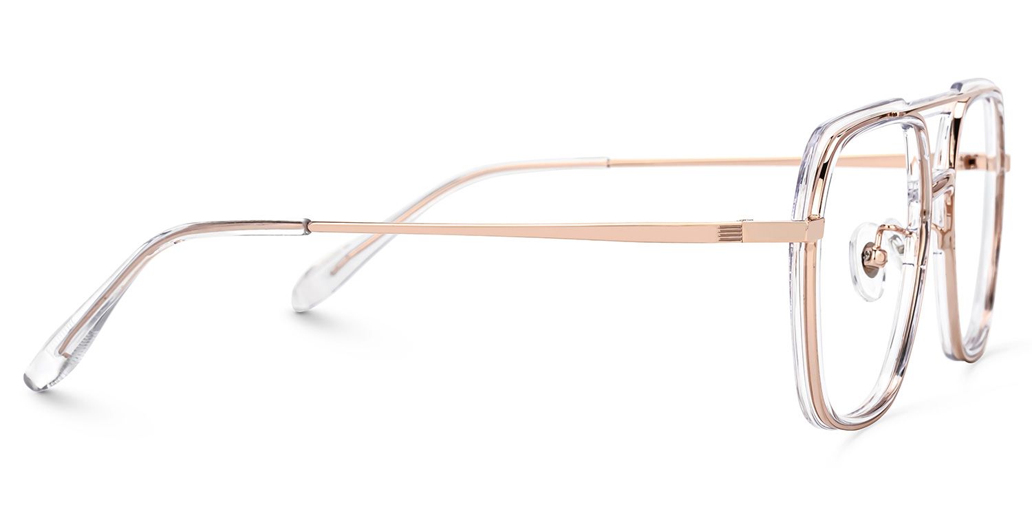 Rickey Gold Pilot Brille2