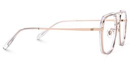 Rickey Gold Pilot Brille2
