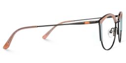 Quintin Orange-Grün Schmetterling Brille2