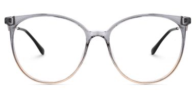 Babbage Grau Rund Brille