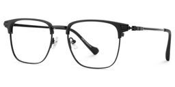 Alex Schwarz Browline Brille4