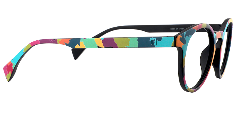 Minne Bunt Rund Brille3