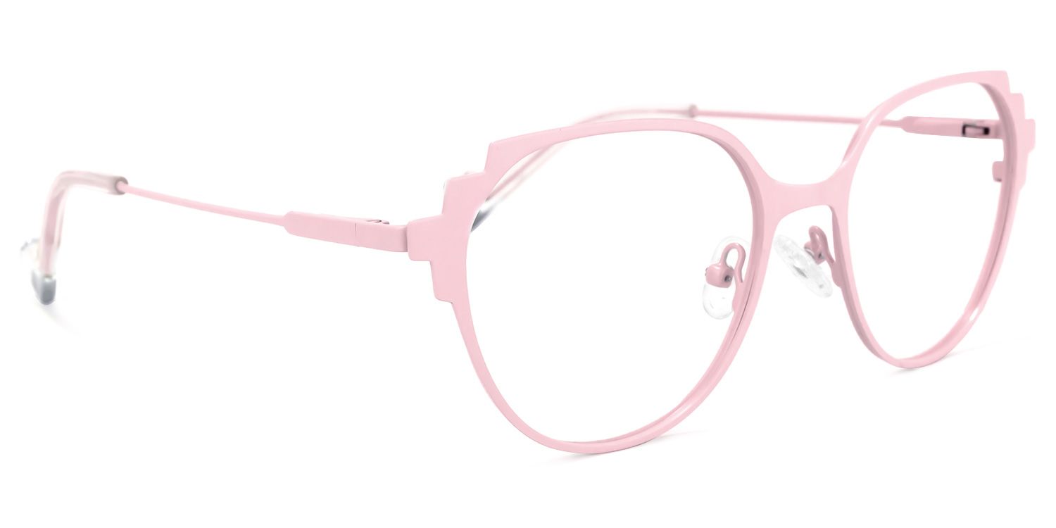 Albina Rosa Cateye Brille2