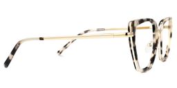 Quasar Schwarz-Tortoise Cateye Brille3