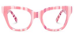Nereyda Kaugummi Bunt Cateye Bonbon Brille0