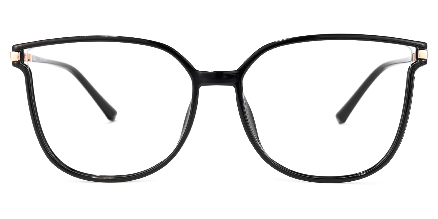 Walden Schwarz Cateye Brille0