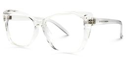 Farris Weiß Cateye Brille2