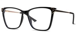 Tricee Schwarz Quadratisch Brille1