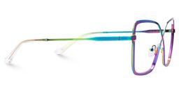 Racquel Bunt Quadratisch Brille4