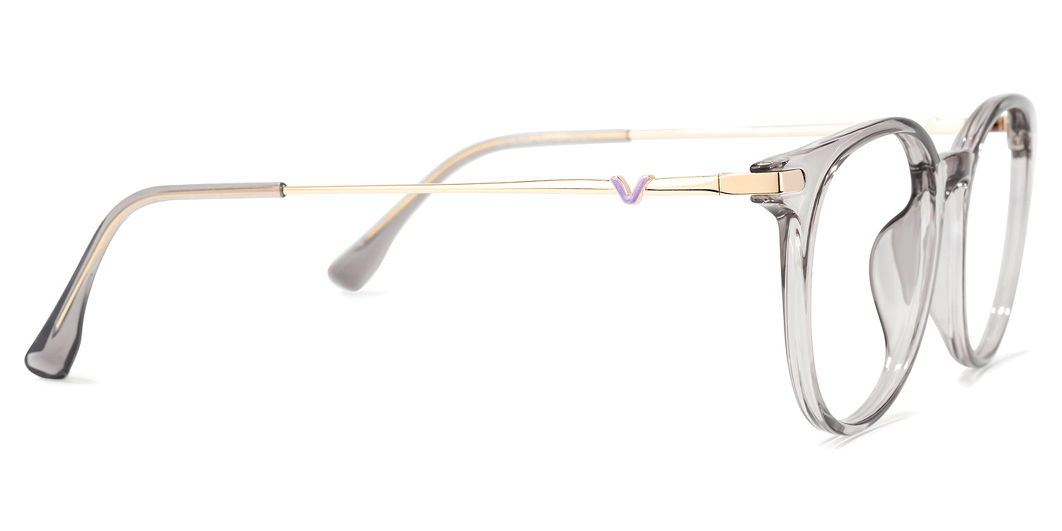 Pacer Graue Runde Brille2