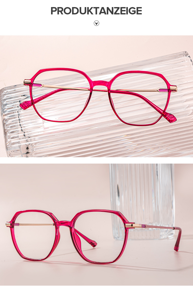 Helena Rot Geometrisch Brille