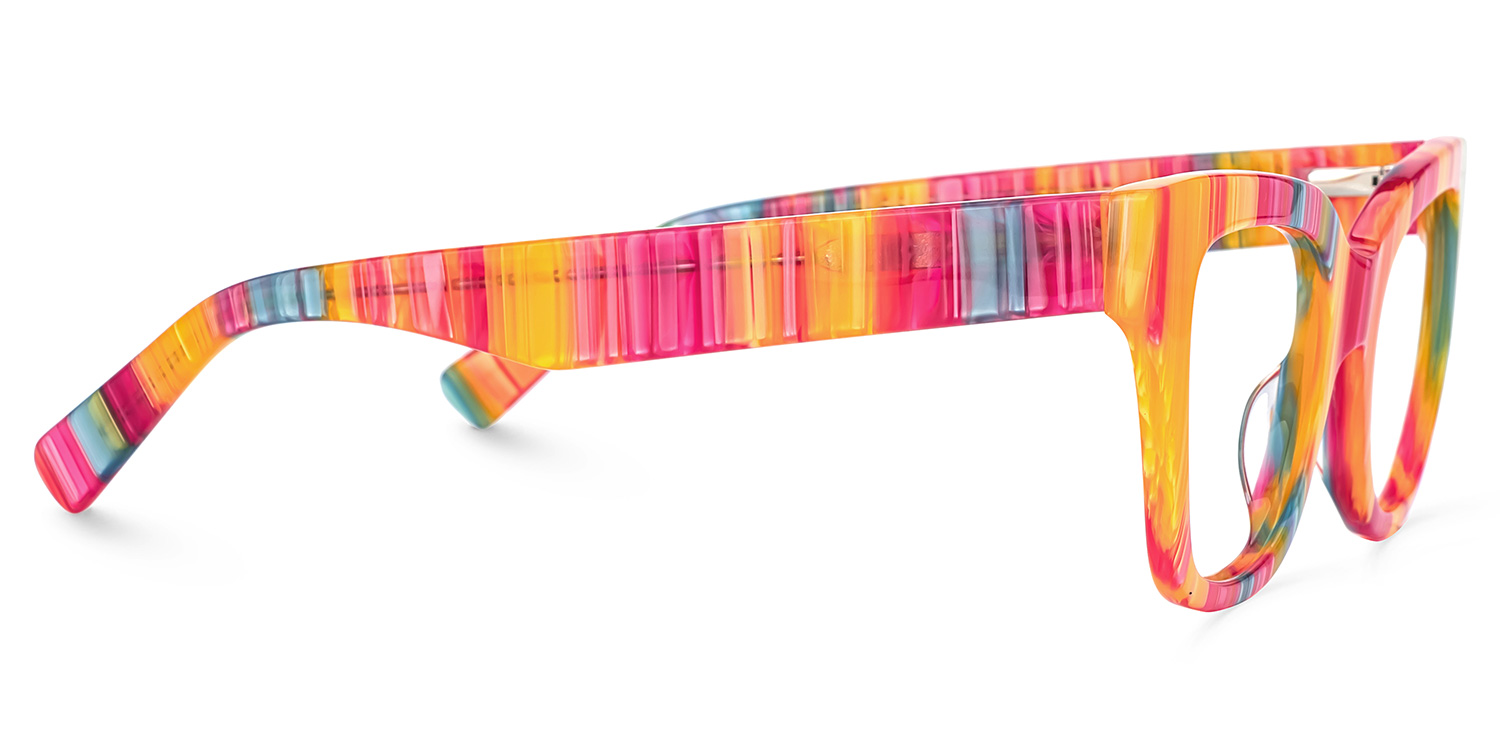Nereyda Twizzlers Bunt Cateye Bonbon Brille2