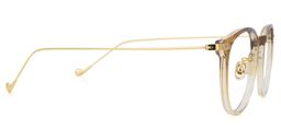 Maruchy Braun Klar Rund Brille3