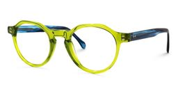 Plauen Grüne Runde Brille1
