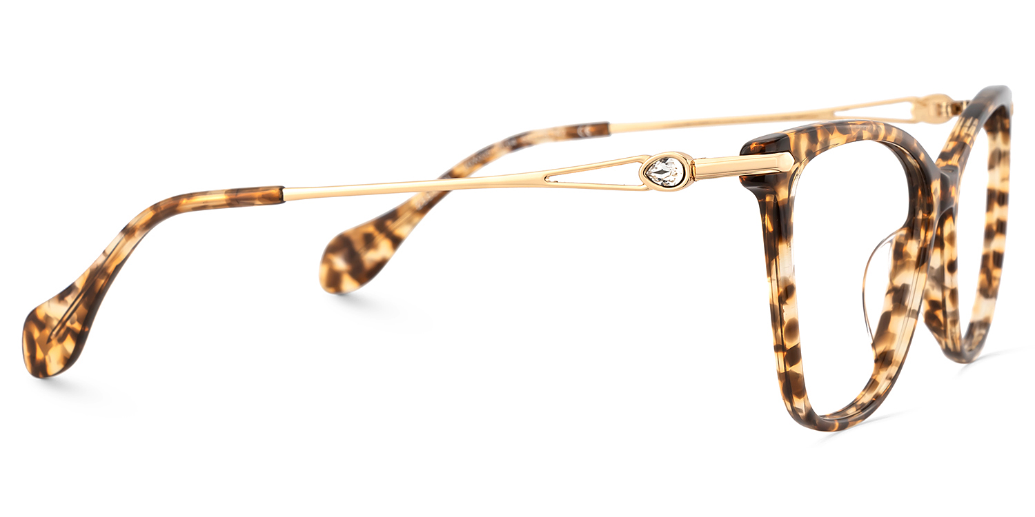 Westley Tortoise Schmetterling Gemischte-Materialien Brille3