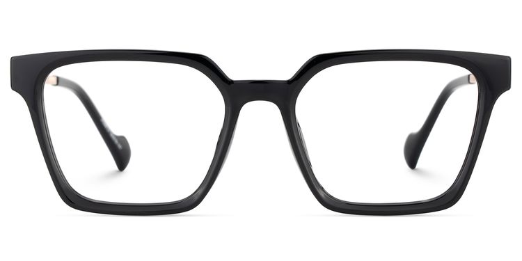 Mabel Schwarz Quadratisch Brille