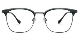 Leon Schwarz Browline Brille0