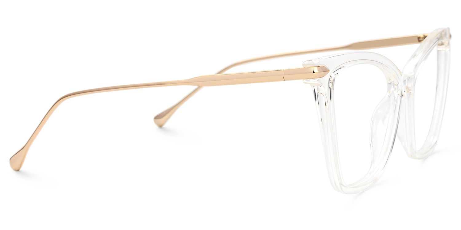 Hilary Klar Schmetterling-Form Brille2