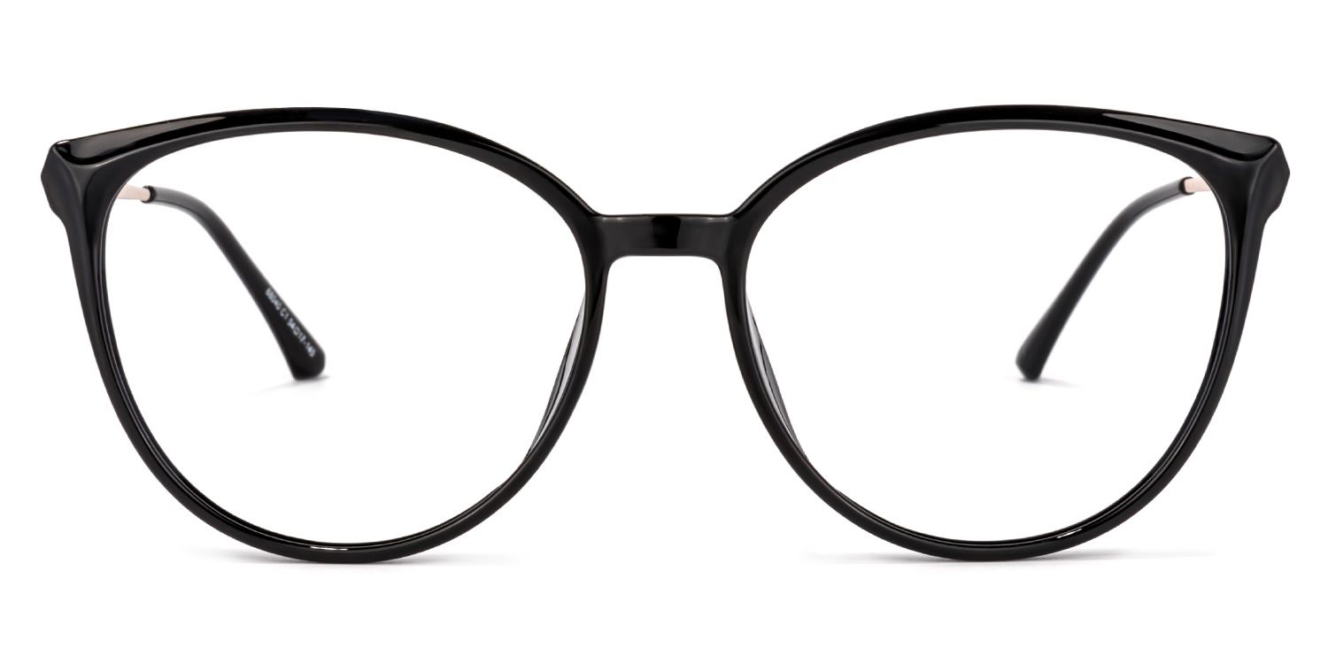 Omar Schwarz Cateye Brille0