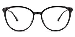 Omar Schwarz Cateye Brille0