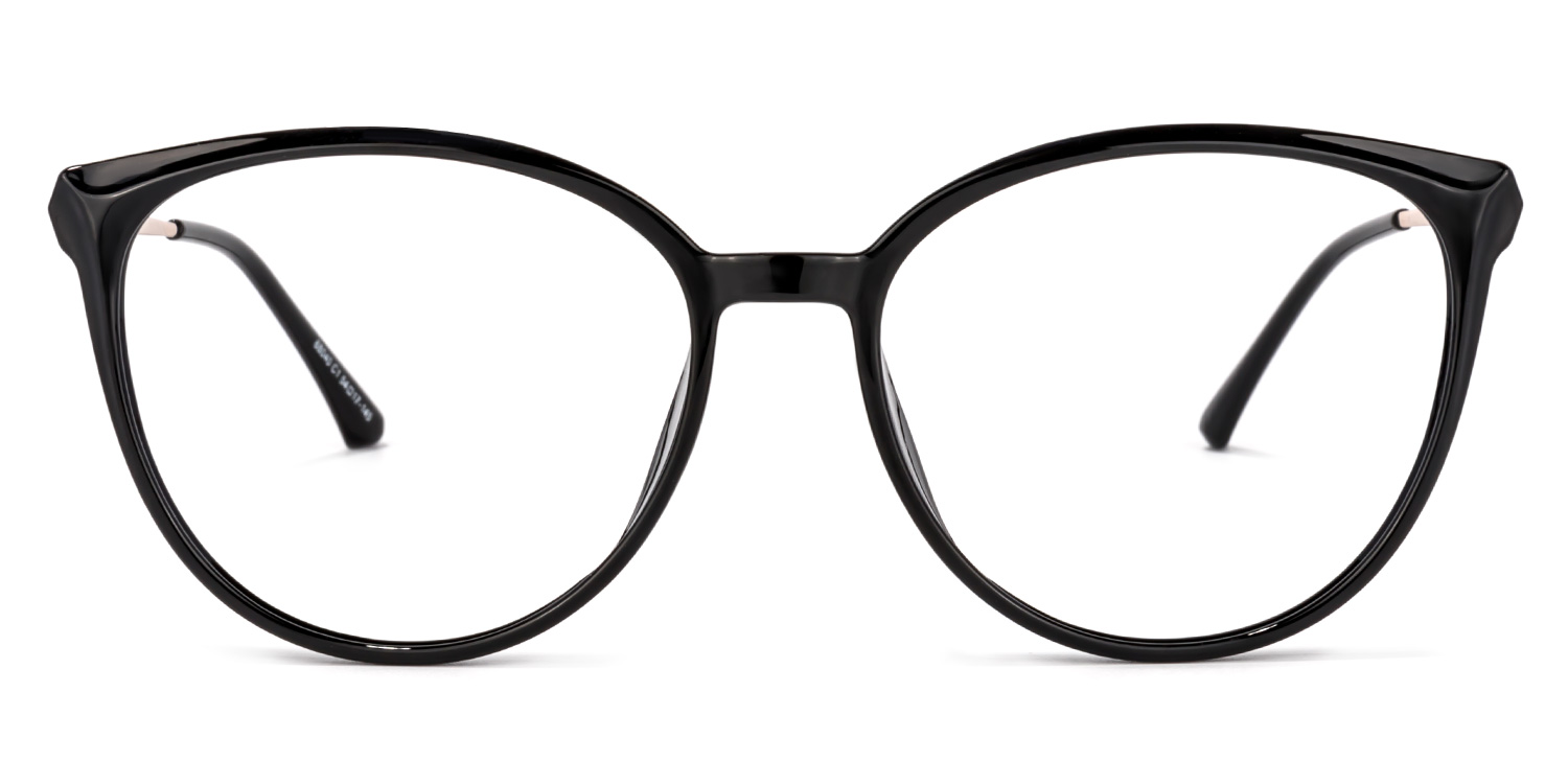 Omar Schwarz Cateye Brille