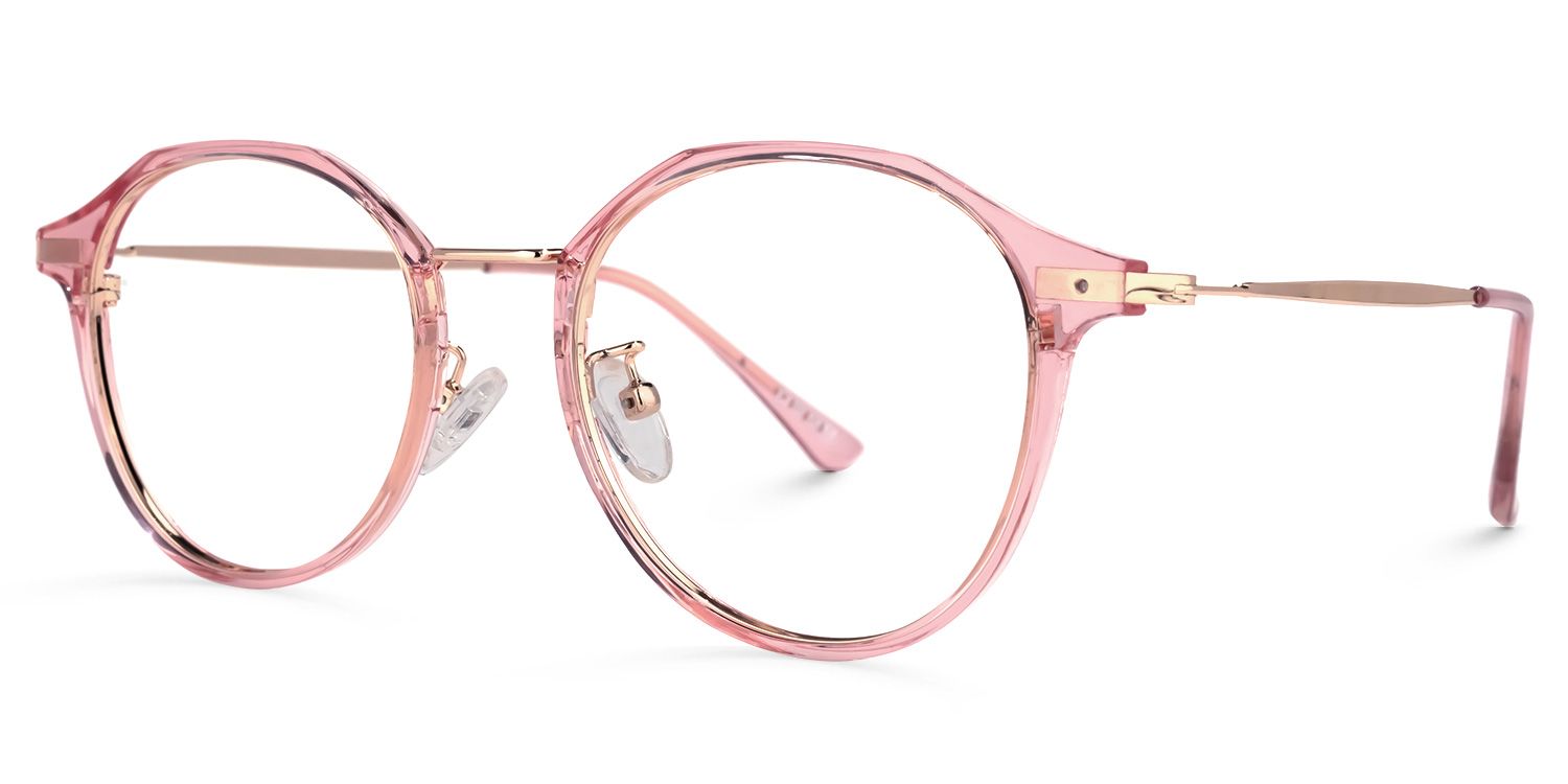 Letty Rosa Rund Brille1