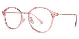 Letty Rosa Rund Brille1
