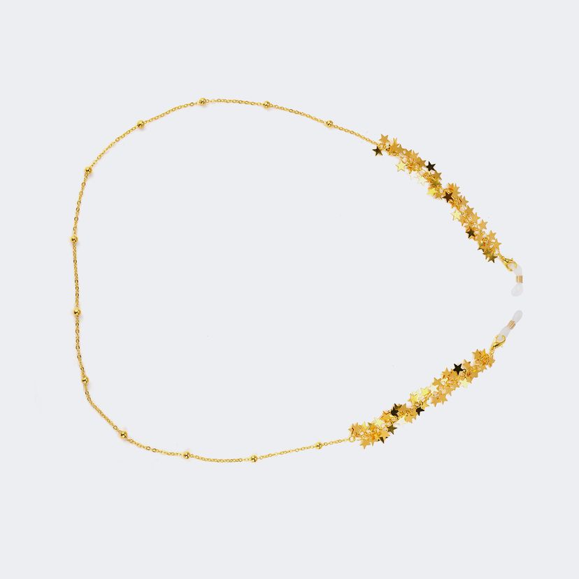 Lacy Gold-Stern Brillenkette
