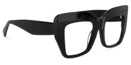 Charmaine Schwarz Cat Eye Brille2