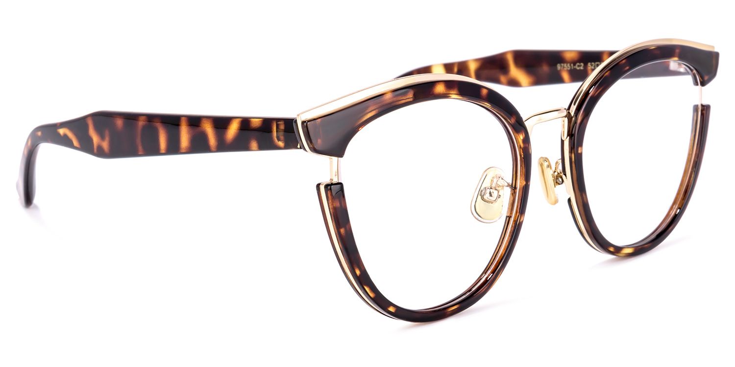 Laraine Braun-Tortoise Cateye Brille2