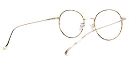 Spalding Gelb-Tortoise Rund Brille3