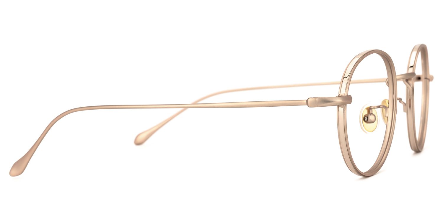 Raynor Gold Rund Brille2