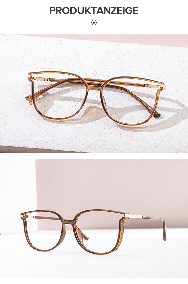 Walden Hellbraun Cateye Brille