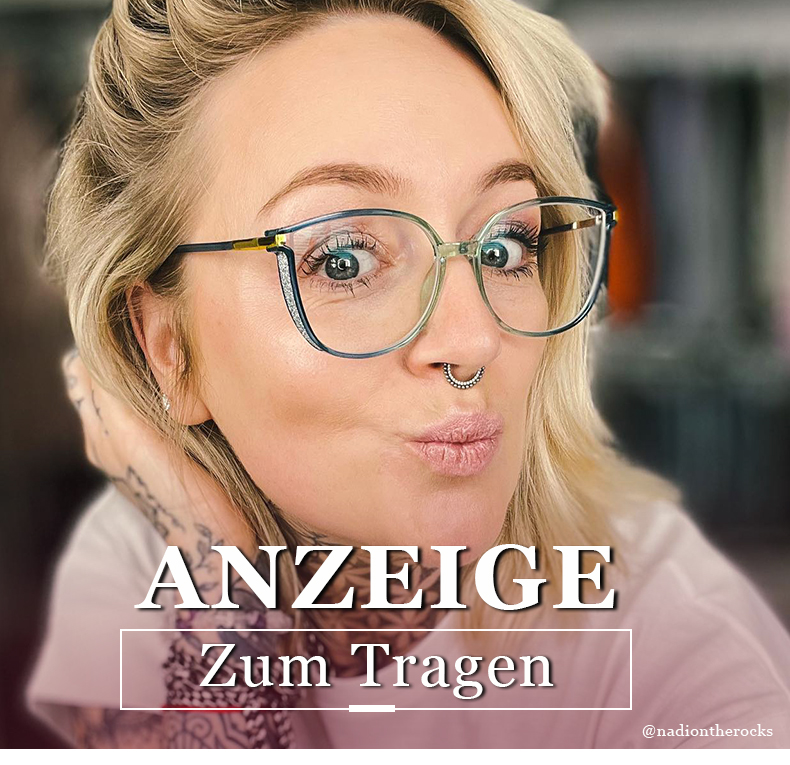 Walden Blau-Grün Cateye Brille