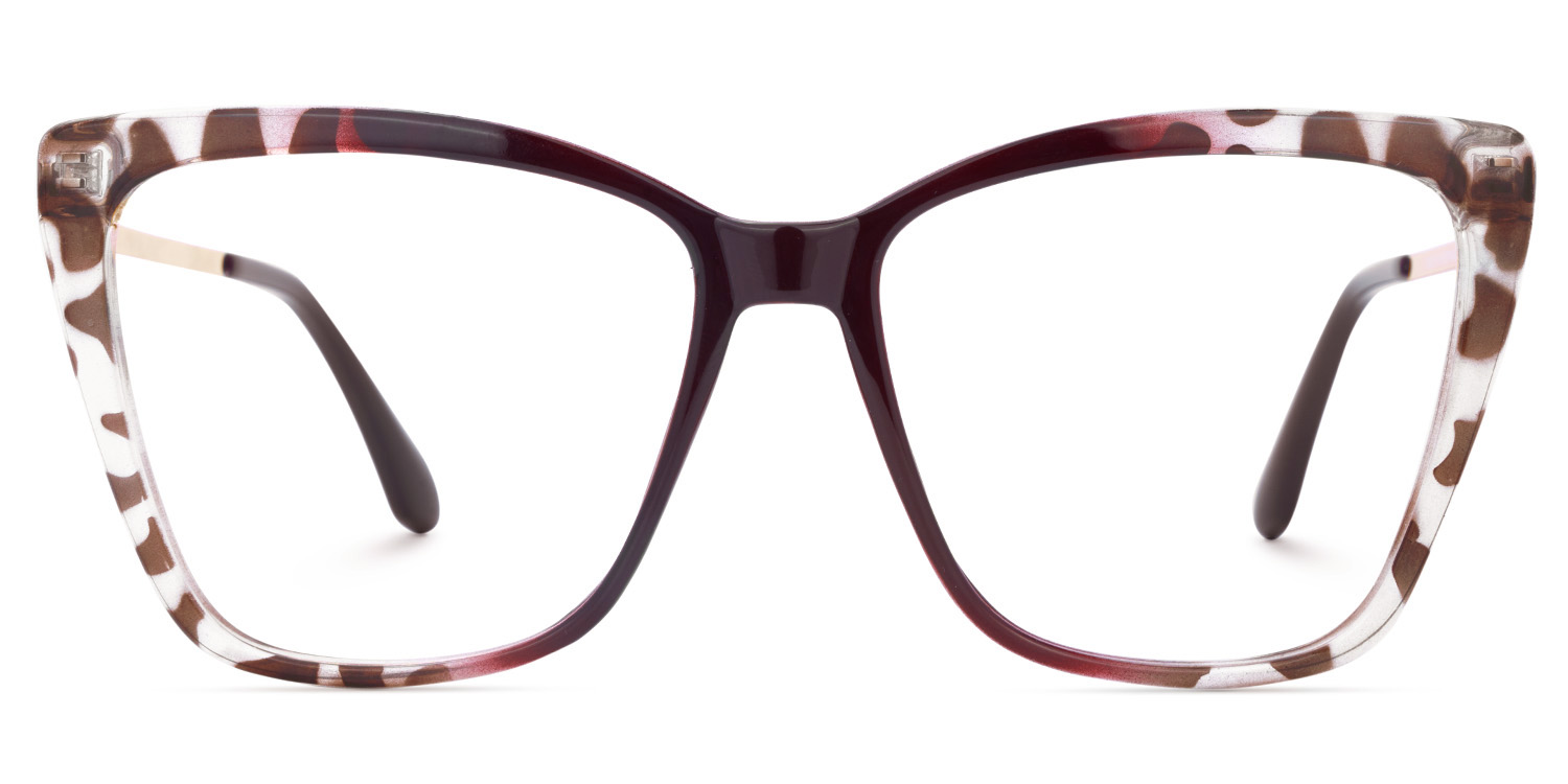 Awilda Lila Schmetterling Brille gutes Bild