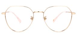 Kevin Gold Geometrisch Brille0