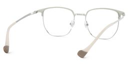 Orpah Weiß Browline Brille3