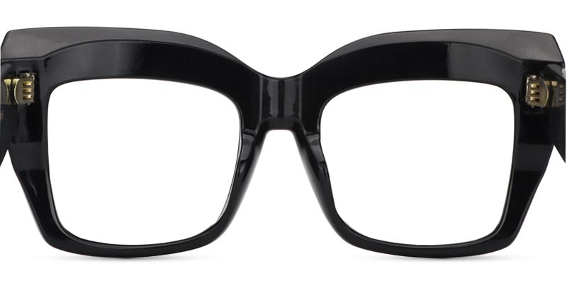 Alberta Schwarz Cat Eye Brille4
