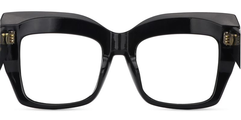 Alberta Schwarz Cat Eye Brille4