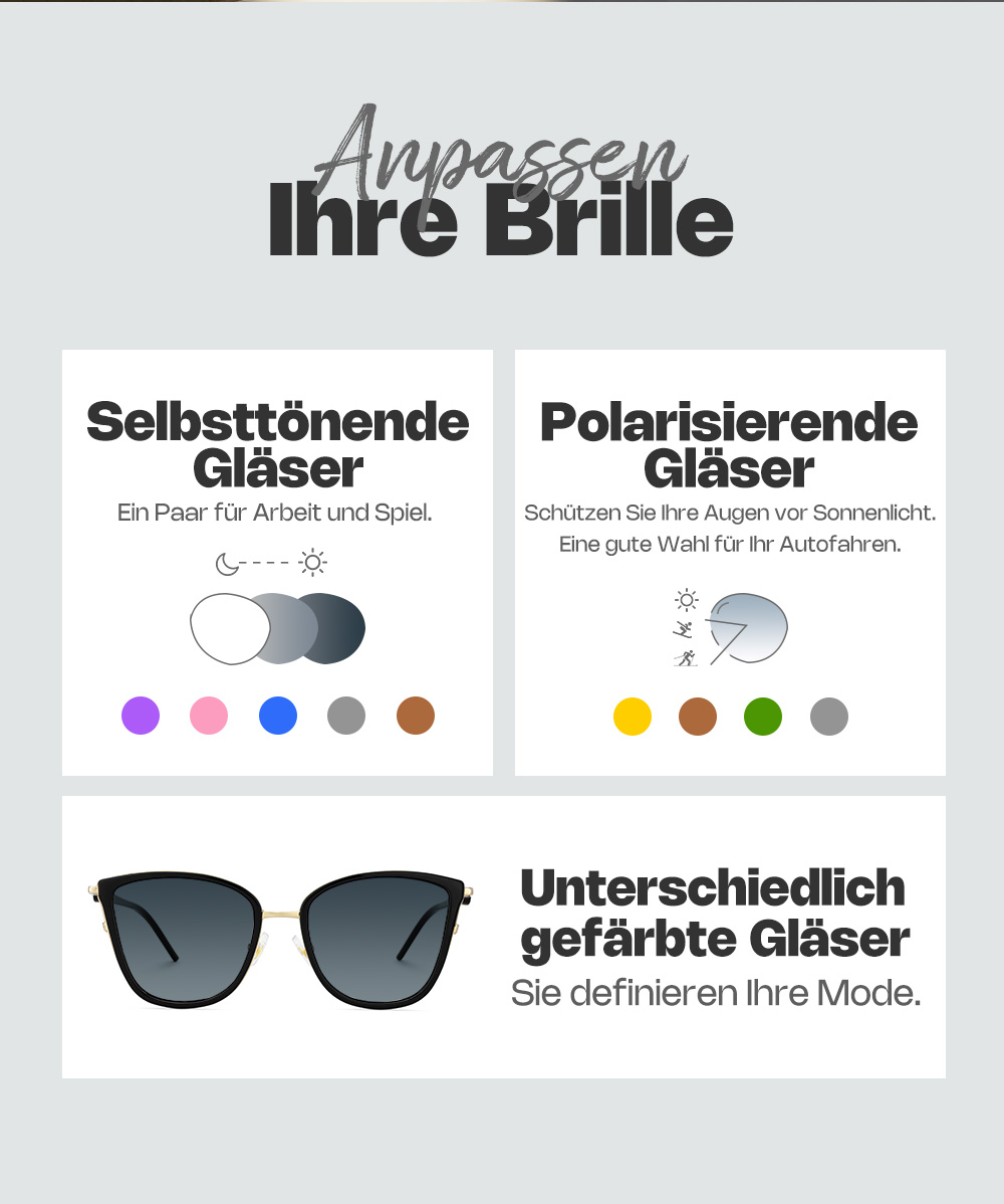 Marisa Schwarz Cateye Brille