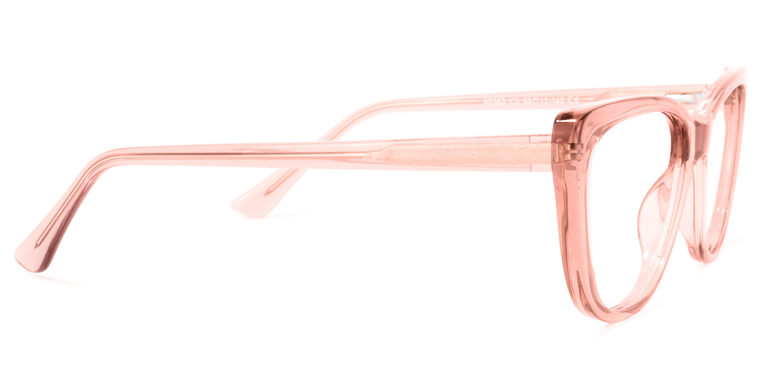 Qamar Rosa Kristall Cateye Brille3
