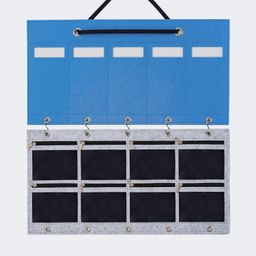 praktische blaue Klassen Hängende Taschen1