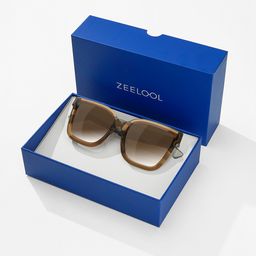 Kaylee Braun Quadratisch Bluetooth Sonnenbrille5