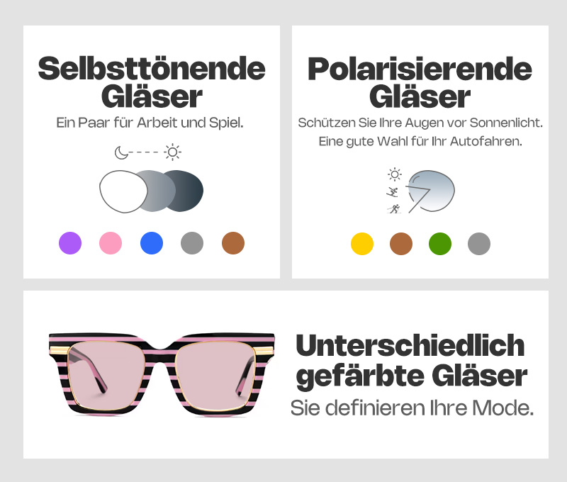 Taylor Schwarz-Rosa Quadratisch Brille